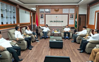 REKTOR UIN MATARAM PIMPIN RAPAT INTERNAL PERSIAPAN EKSPOS AUDIT BPK RI