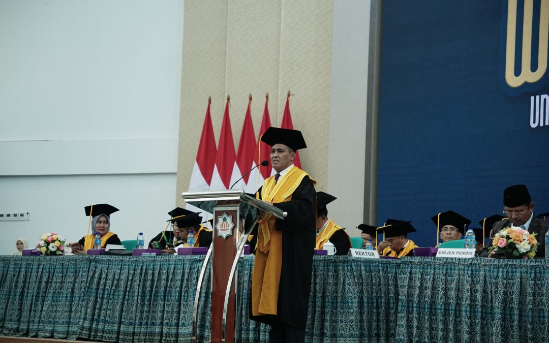 WISUDA KE-54 UIN MATARAM, REKTOR DORONG LULUSAN JADI AGEN PERUBAHAN
