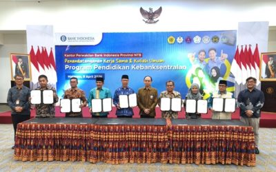 UIN MATARAM PERKUAT LITERASI KEUANGAN MELALUI KERJA SAMA PROGRAM PENDIDIKAN KEBANKSENTRALAN BERSAMA BANK INDONESIA NTB