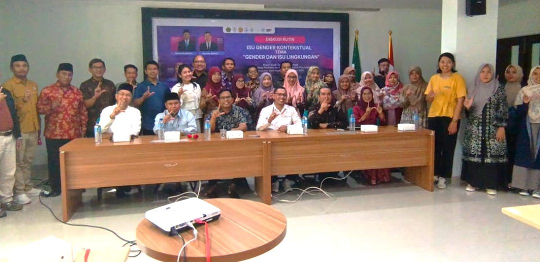 DISKUSI RUTIN PSGA LP2M UIN MATARAM: MENGUPAS RELASI GENDER DAN KRISIS LINGKUNGAN DALAM PERSPEKTIF KONTEKSTUAL