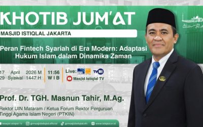 DUA MIMBAR NASIONAL, SATU PESAN KEBANGSAAN: REKTOR UIN MATARAM DI ISTIQLAL, HUMAS DI MASJID AT-TAQWA KEMENHAN RI
