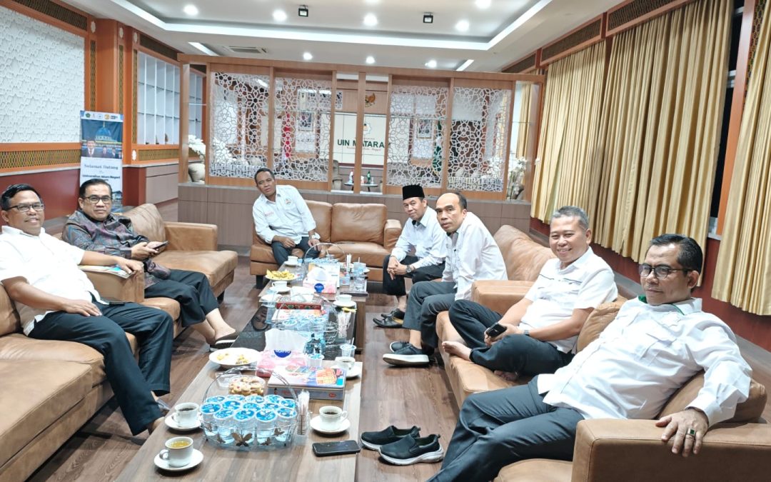 REKTOR UIN MATARAM BERSAMA PIMPINAN LAKUKAN PERSIAPAN MENJELANG EKSPOS AUDIT BPK RI