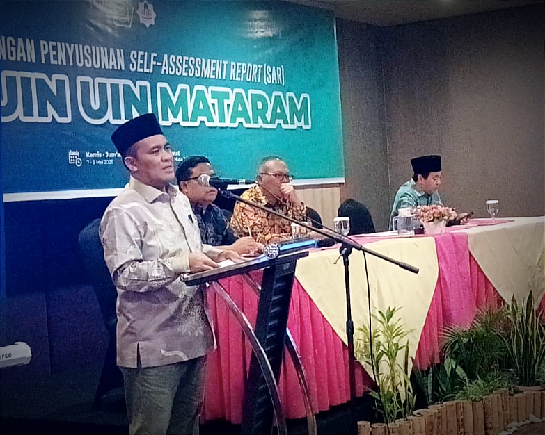 REKTOR UIN MATARAM TEGASKAN PENTINGNYA AKREDITASI ACQUIN SEBAGAI STANDAR MUTU GLOBAL