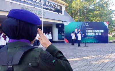 MOMENTUM HARKITNAS KE-118, REKTOR AJAK ASN UIN MATARAM PERKUAT PERSATUAN DAN SEMANGAT MELAYANI BANGSA