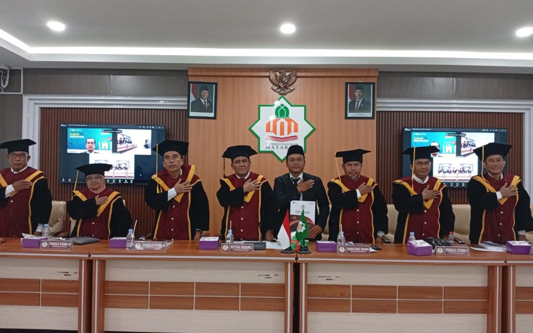 REKTOR UIN MATARAM PIMPIN SIDANG TERBUKA PROMOSI DOKTOR: DR.MUTMAINNAH, KAJI NILAI PENDIDIKAN DALAM NASKAH PUSPAKREMA MASYARAKAT SASAK