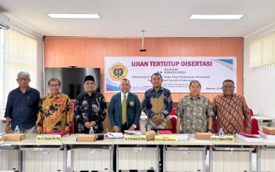 REKTOR UIN MATARAM JADI PENGUJI EKSTERNAL DISERTASI DOKTOR ILMU HUKUM UNIVERSITAS MATARAM