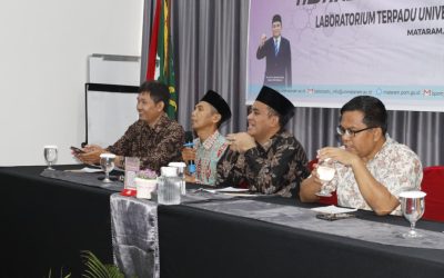 REKTOR UIN MATARAM TEGASKAN SERTIFIKASI ISO 17025:2017 JADI LANGKAH STRATEGIS MENUJU WORLD CLASS UNIVERSITY