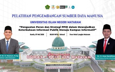PPID UIN MATARAM HADIRKAN KOMISIONER KOMISI INFORMASI PUSAT UNTUK PENGUATAN KETERBUKAAN INFORMASI PUBLIK